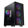 CASE XIGMATEK mATX NYX AIR II, Left TG, Meshed Grill Front panel , 4x120mm Z20F LED RGB FIXED fan, EN42270