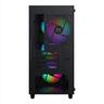 CASE XIGMATEK mATX NYX AIR II, Left TG, Meshed Grill Front panel , 4x120mm Z20F LED RGB FIXED fan, EN42270