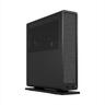 CASE FRACTAL DESIGN mini ITX RIDGE, 2x140mm Aspect 4-pin PWM fans, Black, FD-C-RID1N-11