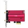 NET LAN WIRELESS PCI-E CUDY AX3000 Dual Band WiFi 6, BT 5.0, WE4000