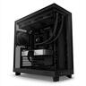 CASE NZXT ATX Mid-Tower H6 FLOW w/WINDOW + side & top MESH 3xF120Q Airflow 120mm fans,1xUSB 3.2 typeC,2x USB 3.2 typeA, Matte Black CC-H61FB-01