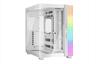 CASE BE QUIET! ATX Mid-Tower Light Base 600 DX, w/2x Tempered glass, ARGB LED strips and 2 hubs, inverted layout, White BGW66