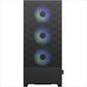 CASE FRACTAL DESIGN E-ATX Mid-Tower Pop XL Air RGB Black, 4x120mm Aspect 12 RGB, w/WINDOW, Front Mesh, FD-C-POR1X-06