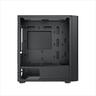 CASE XIGMATEK mATX OREO BLACK w/TG, Meshed Grill FP, 3x120mm X24F FIXED RGB Fan, EN47758