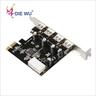 CONVERTOR PCI-E TO 4 X USB 3.0 DIEWU TXB048 Chipset:VL805