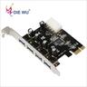CONVERTOR PCI-E TO 4 X USB 3.0 DIEWU TXB048 Chipset:VL805