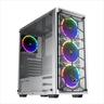 CASE XIGMATEK E-ATX mid-Tower VENOM X ARCTIC w/2xTempered glass , 4x120mm CY120 LED RGB fan, EN45785