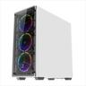 CASE XIGMATEK E-ATX mid-Tower VENOM X ARCTIC w/2xTempered glass , 4x120mm CY120 LED RGB fan, EN45785