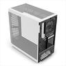CASE HYTE ATX Mid-Tower Y40, x2 Tempered glass, 2x 120mm fans, w/riser 4.0 cable, Black/White, USB 3.2 Type C, GEHY-013