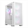 CASE MONTECH mATX AIR 100 ARGB w/ Tempered glass, 4x120mm ARGB fans, White