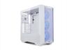 CASE LIAN LI E-ATX LANCOOL III Mid-Tower w/2x Tempered glass, 4x140mm PWM fans, Reversible Front I/O, White, LANCOOL 3-W