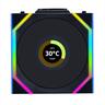 COOLERS CASE FAN 3x120mm LIAN LI UNI FAN SL w/ L-Wireless controller, LCD 120 A-RGB PWM, Black, 12SLLCD1W3B