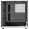 CASE FRACTAL DESIGN ATX Mid-Tower NORTH, 2x140mm Aspect 4-pin PWM fans, w/WINDOW Clear, Front wood panel, Chalk White, FD-C-NOR1C-04