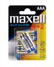 Battery MAXELL ALKALINE AAA LR03 4+2