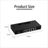 NET Switch DIEWU 5-port 1x 2.5G + 4x 10/100/1000 TXE083, METAL