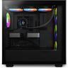 COOLERS CPU AIO NZXT Kraken 360 ELITE RGB, 3x120mm F120 RGB Core fans, RGB Controller, w/2.36" LCD display, RL-KR36E-B1, MATTE BLACK