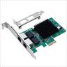 NET LAN PCIe 10/100/1000 2port, DIEWU TXA020, Chipset: Intel 82575, LP