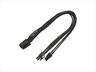 EXTENSION PSU NANOXIA PCI-E 6+2-pin 30cm BLACK, NXP683E