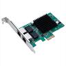 NET LAN PCIe 10/100/1000 2port, TXA205, Chipset: Intel 82576, LP