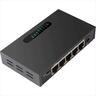 NET Switch DIEWU 5-port 10/100/1000, TXE038 MT7530DU+IP804A, 4x1G POE + 1xUplink, METAL BLACK