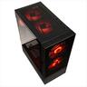 CASE KOLINK ATX OBSERVATORY MX Glass ARGB w/Tempered glass, 2x140mm, 3x120mm UMBRA A-RGB fan, black
