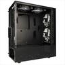 CASE KOLINK ATX OBSERVATORY MX Glass ARGB w/Tempered glass, 2x140mm, 3x120mm UMBRA A-RGB fan, black