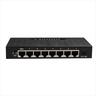 NET Switch DIEWU 8-port 10/100/1000 TXE210-M (MTK/EN8851) METAL BLACK