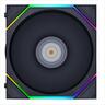 COOLERS CASE FAN 120mm LIAN LI UNI FAN TL 120 A-RGB 2600 RPM PWM, Black, 12TL3B BULK (WITHOUT CABLE, ONLY FOR UPGRADE)