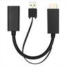 CONVERTOR HDMI (M) + USB TO DP (F)