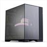 CASE LIAN LI E-ATX O11 VISION Mid-Tower w/2x Tempered glass CHROME (Black Mirror Finish), O11VC
