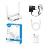 NET ROUTER WIRELESS DUAL BAND AC1200 CUDY WR1200E, w/2 antennas, 1x WAN 10/100 port, 3x LAN 10/100 ports