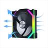 COOLERS CASE FAN 120mm LIAN LI UNI FAN SL Wireless 120 Reverse Blade A-RGB PWM, Black, 12RSL1W1B