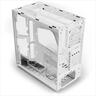 CASE HYTE ATX Mid-Tower Y40, x2 Tempered glass, 2x 120mm fans, w/riser 4.0 cable, USB 3.2 Type C, Snow White, CS-HYTE-Y40-WW