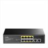 NET Switch POE+ CUDY 10-port 10/100 (8 POE) FS1010P, 120W, Metal