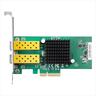 NET LAN PCIe SFP dual  port 10/100/1000Mbs , DIEWU TXA067, Chipset: Intel/I82576