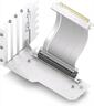 GPU VERTICAL BRACKET KIT EZDIY-FAB SHIELD PCIe 16x Gen4 w/RISER CABLE 115mm, 90° White