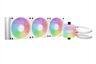 COOLERS CPU AIO BE QUIET! LIGHT LOOP 360 White, 3x120mm Light Wings LX 120mm ARGB PWM, w/REFFIL OPTION, ARGB LED on pump, w/ARGB HUB, BW023