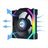 COOLERS CASE FAN 120mm LIAN LI UNI FAN SL Wireless LCD 120 Reverse Blade A-RGB PWM, Black, 12RSLLCD1W1B