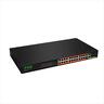 NET Switch POE DIEWU 24-port 10/100 +2 1G UPLINK ports (24 POE / 300W) TXE192