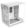 CASE NZXT ATX Mid-Tower H6 FLOW w/WINDOW + side & top MESH 3xF120Q Airflow 120mm fans,1xUSB 3.2 typeC,2x USB 3.2 typeA, Matte White CC-H61FW-01