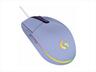 MOUSE WIRED USB LOGITECH G102 LIGHTSYNC RGB, LILAC 910-005854