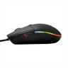 MOUSE WIRED ARMAGGEDDON, RAVEN III STEALTH, USB, CPI 8000, 7 PROGRAMMABLE BUTTONS,RGB ILLUMINATION, Silent click, Black (MOUSEPAD+ GLIDES in BOX)