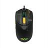 MOUSE WIRED ARMAGGEDDON, SCORPION 7, USB, CPI 12800,5 PROGRAMMABLE BUTTONS,RGB ILLUMINATION, Black (MOUSEPAD+ GLIDES in BOX)