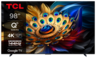 TCL TV 98 C61B, 4К UHD QLED, Smart TV, AiPQ Pro, Quantum Dot Pro, Dolby Vision, Dolby Atmos, 100 Hz, HDR10+