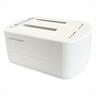HDD/SSD 2,5"/3,5" DOCKING STATION LC-POWER,Dual bay, USB 3.2, White, LC-DOCK-U3-VI