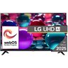 LG LED TV 55UA73003LA, 4K Ultra HD, Smart TV, WebOS, ThinQ AI, а7 АI Processor 4K Gen8, HDR10 Pro
