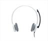 HEADPHONES LOGITECH H150 WHITE w/microphone 981-000350, 2x3.5mm