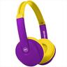 HEADPHONES WIRELESS MAXELL KIDZ Bluetooth w/microphone, HP-BT350 Yellow/Purple