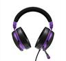 HEADPHONES DARK PROJECT Wired Gaming-Headset SONO w/Mic, 53mm neodymium driver, 1x3.5mm, Black/Violet