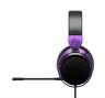 HEADPHONES DARK PROJECT Wired Gaming-Headset SONO w/Mic, 53mm neodymium driver, 1x3.5mm, Black/Violet